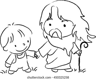 Jesus and kids