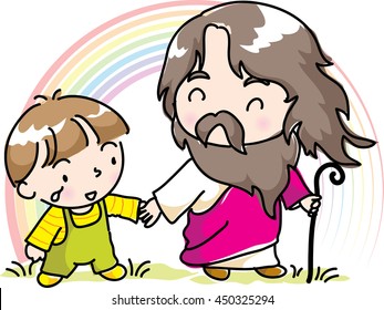 Jesus and kids
