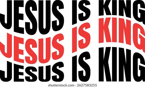 Jesus É Rei T-shirt Desing, Jesus Cristo Desing