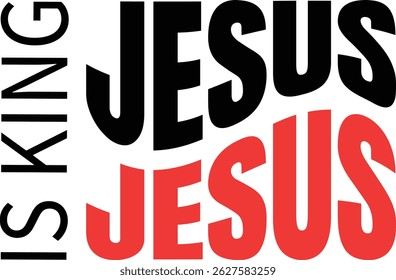 Jesus É Rei T-shirt Desing, Jesus Cristo Desing