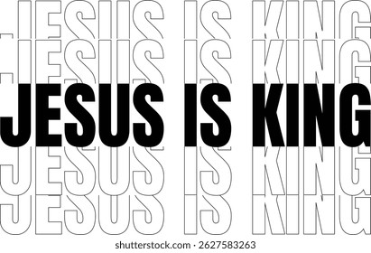 Jesus Is King T-shirt Desing, Jesus Christ Desing