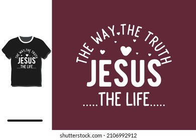 Jesus lover t shirt design