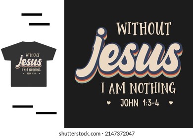 Jesus lover t shirt design