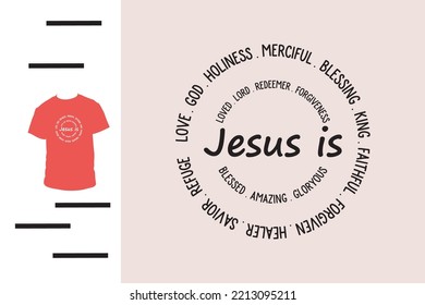 Jesus is my king t shirt