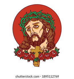 1,549 Jesus stencil Stock Vectors, Images & Vector Art | Shutterstock