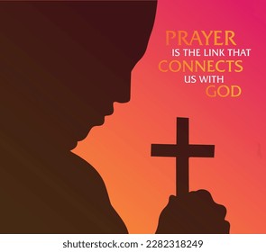 Jesus Prayer, Church, Human hands open palm up worship, Christian concept background, Lent, Holy Week, Good Friday