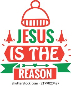 jesus is the reason vector file