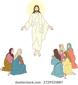 Pasaje de resurrección de Jesús día de Pascua