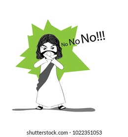 Jesus says no