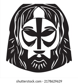 Jesus - Tattoo Sticker - ready for print art