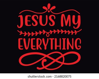 Jesus t-shirt design vector file