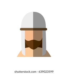 Jesuschrist face cartoon