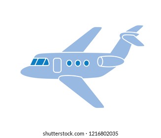 Jet airplane icon