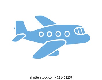Jet airplane icon