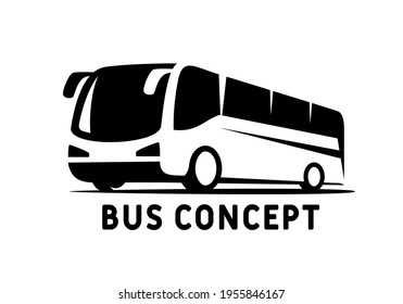 Jet Bus logo designs. Transport passenger travel 
