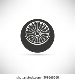jet engine, engine blade