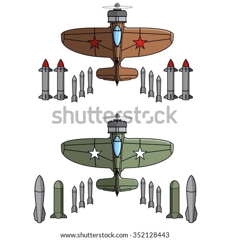 Jet Fighter & Missiles