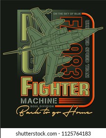 jet fighter team,plane vector illustration