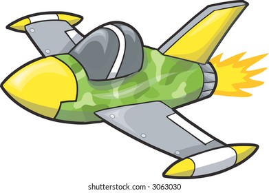 Ilustración de vectores Jet Fighter
