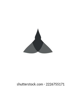 Icono de vuelo Jet. Estilo simple sin símbolo de fondo de afiche de guerra. elemento de diseño de logotipo de marca. Impresión de camisetas de vuelo Jet. Vector para pegatinas.