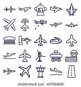 Jet Icons Set Set 25 Jet Stock Vector (Royalty Free) 637964020 ...