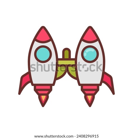 Jet Pack icon in vector. Illustration
