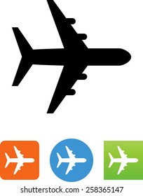 Jet plane icon