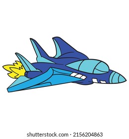 Jet Plane Icon . Jet Icon With Colours Background