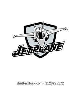 Jet Plane Logo Concept Template