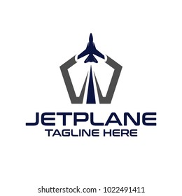 Jet plane Logo Design