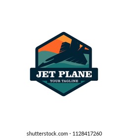 Jet plane Logo Design