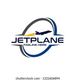 Jet Plane Logo Design