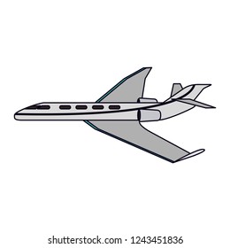 Jet private airplane