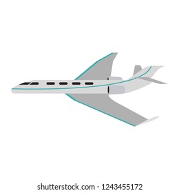 Jet private airplane