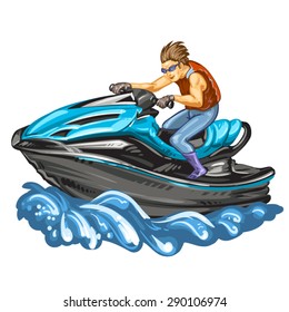 Jet scooter