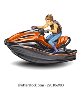 Jet scooter