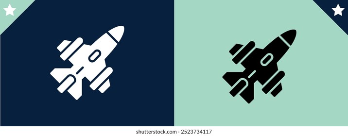 jet silhouette vector isolated black on color background