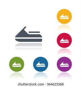Jet ski icon