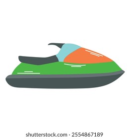 Jet ski icon clipart avatar logotype isolated illustration