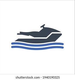 Jet-Ski-Symbol, Vektorgrafiken