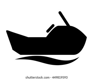 jet ski isolated icon design, vector illustration  graphic 