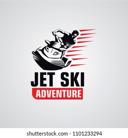 Jet Ski Logo Designs Template