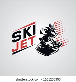 Jet Ski Logo Designs Template