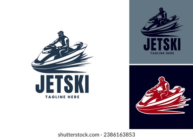 Jet Ski Logo Designs Template