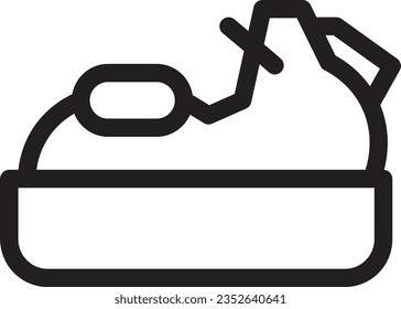 Jet Ski Sport Outline Icon