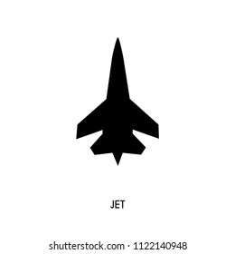 Jet vector icon