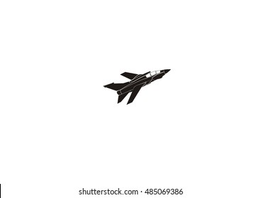 jet vector icon logo