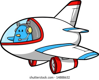 Jet Vector Illustration