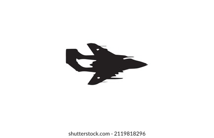 jet vector illustration design black and white