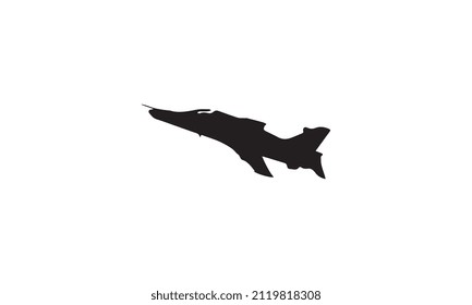 jet vector illustration design black and white